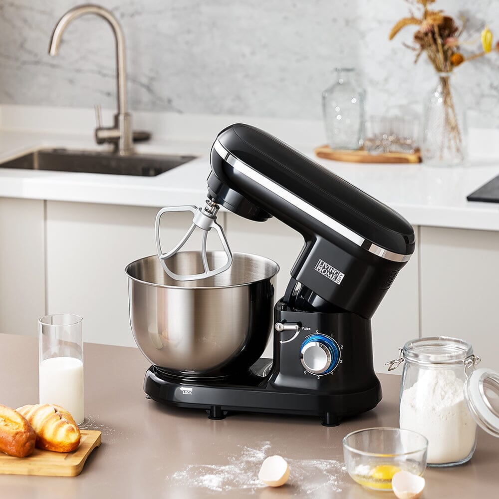 5.5-Quart Household Stand Black Mixer Kitchen Appliances Living and Home