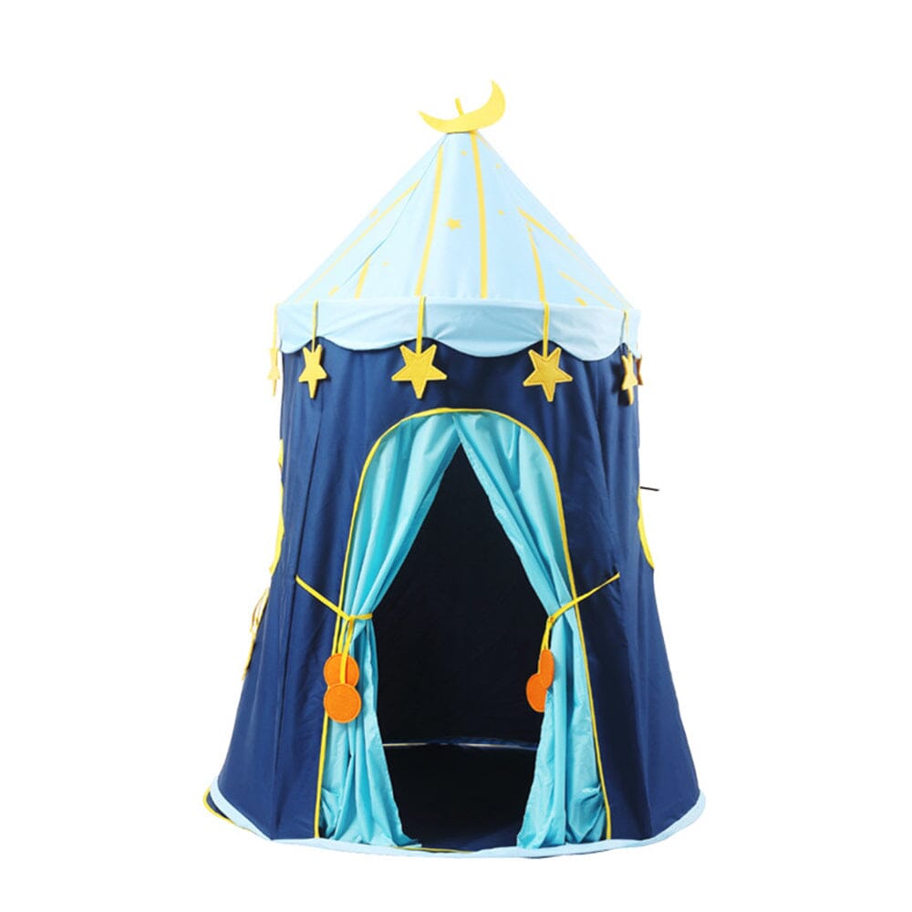 Starry Blue Mongolian Yurt Playhouse Tent Living and Home