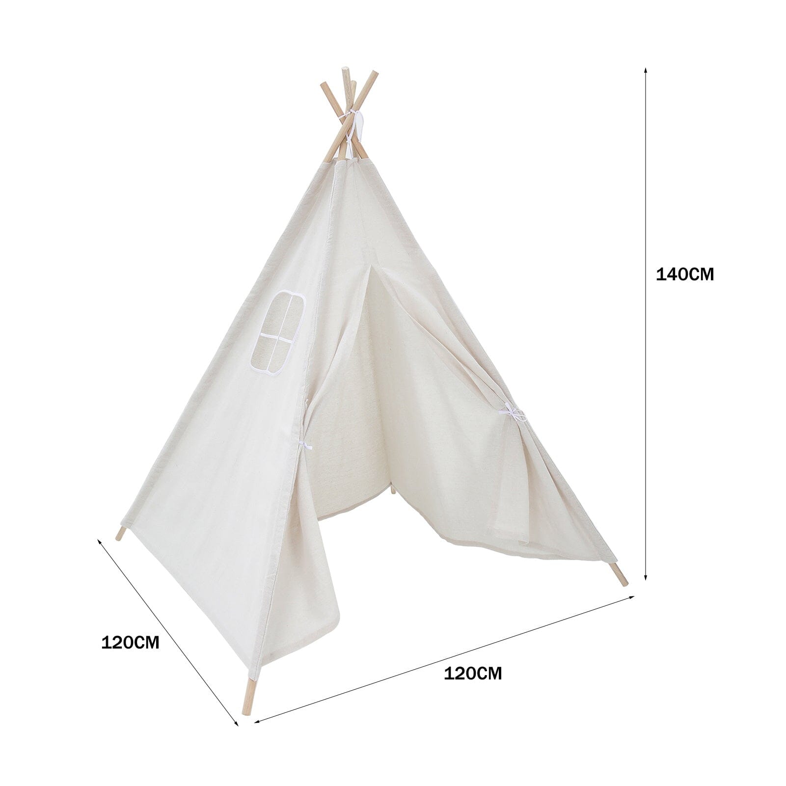Children Indian Tent Teepee Kids Indoor Play House Living and Home