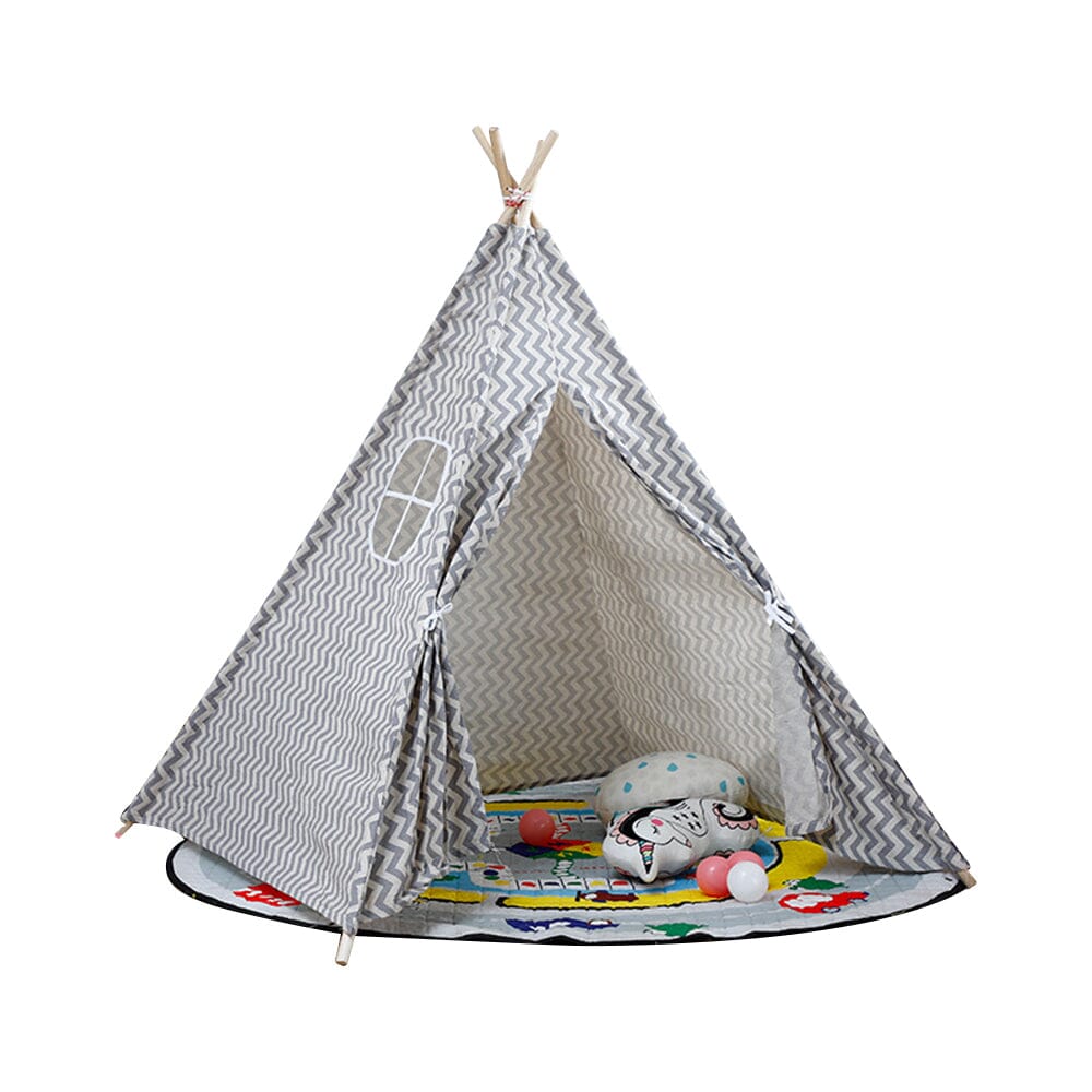 Children Indian Tent Teepee Kids Indoor Play House Play Tents Living and Home