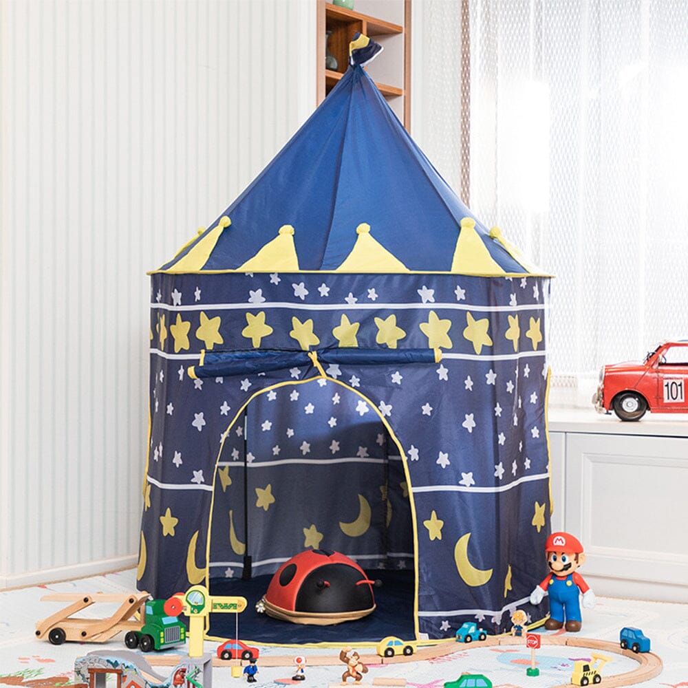 Star and Moon Round Kids Playhouse Home Toy Living and Home