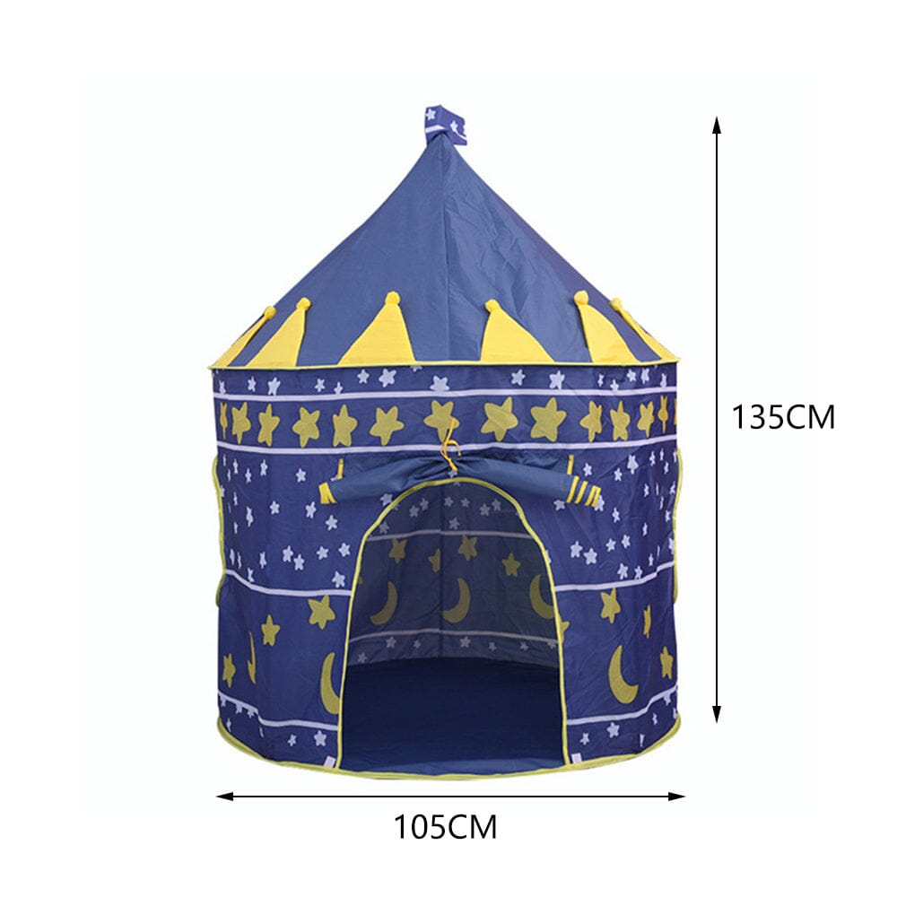 Star and Moon Round Kids Playhouse Home Toy Living and Home
