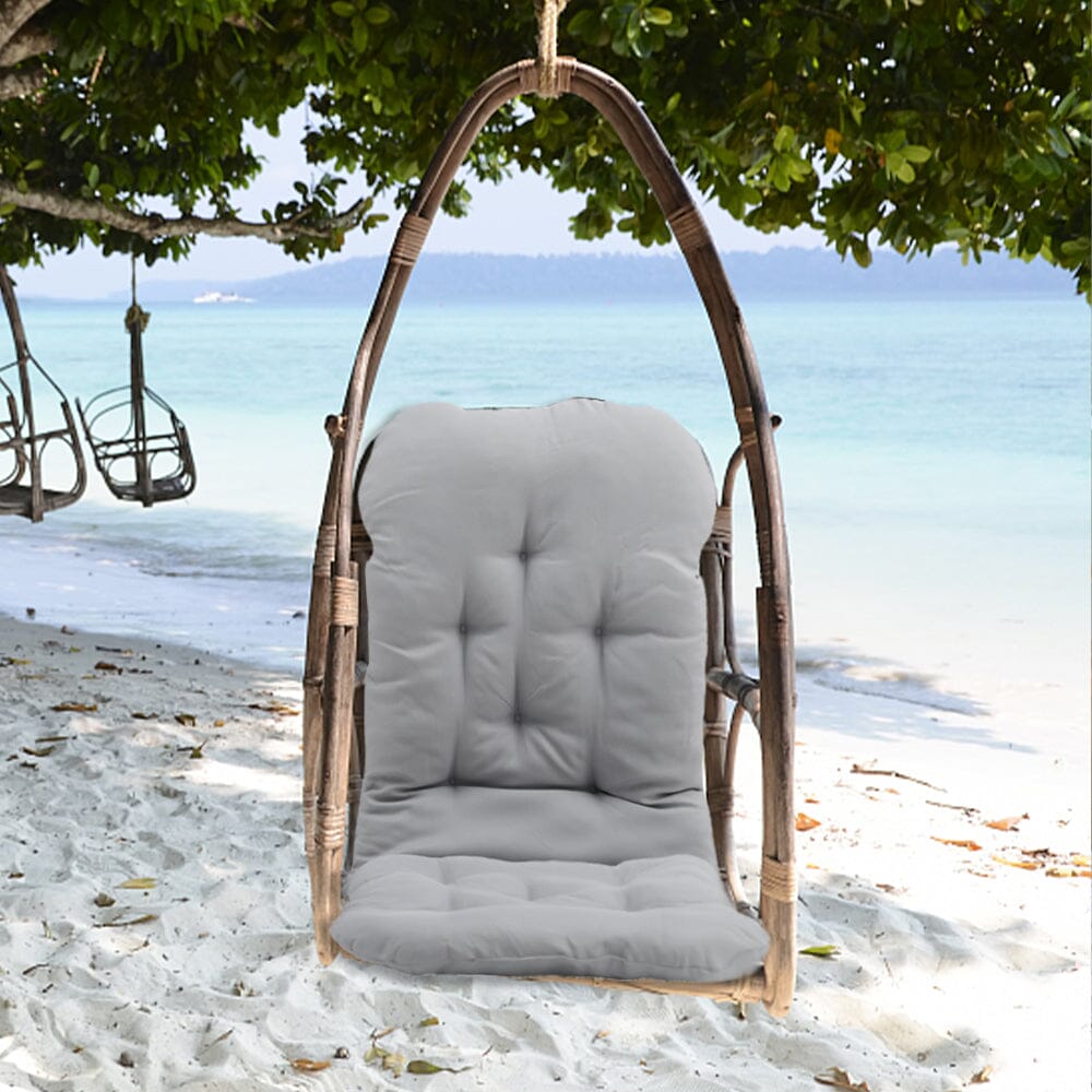 Rocking Chair Tufted Seat Pad Non-Slip Seat Cushion Living and Home