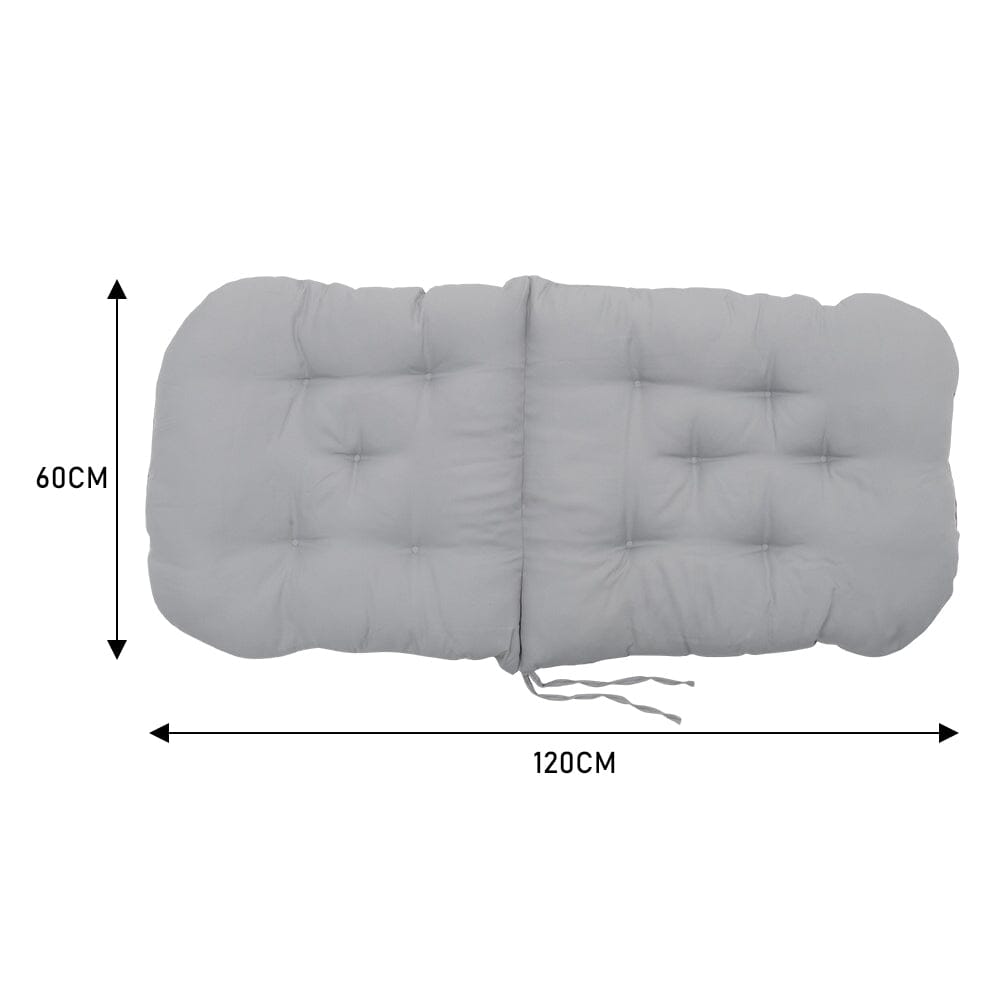 Rocking Chair Tufted Seat Pad Non-Slip Seat Cushion Living and Home