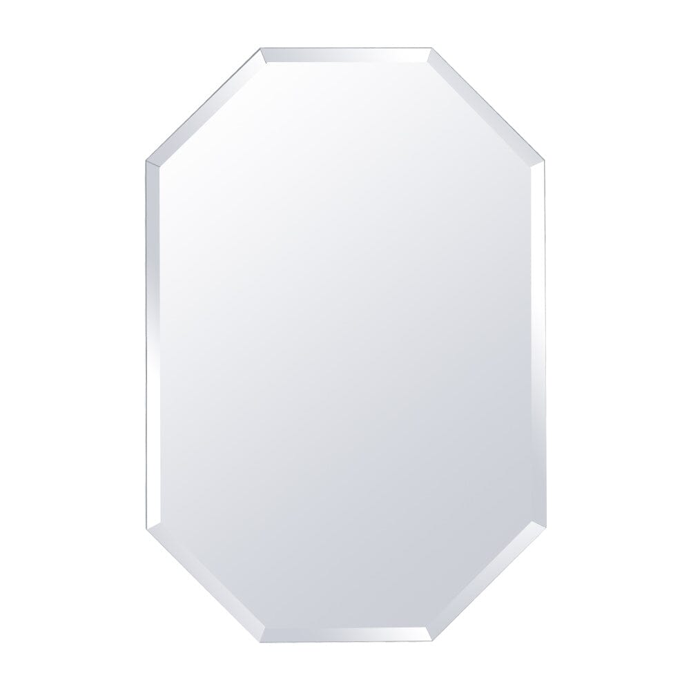 Wall Mounted Mirror with Beveled Edge for Bathroom Vanity Entryway Living Room Bathroom Mirrors Living and Home