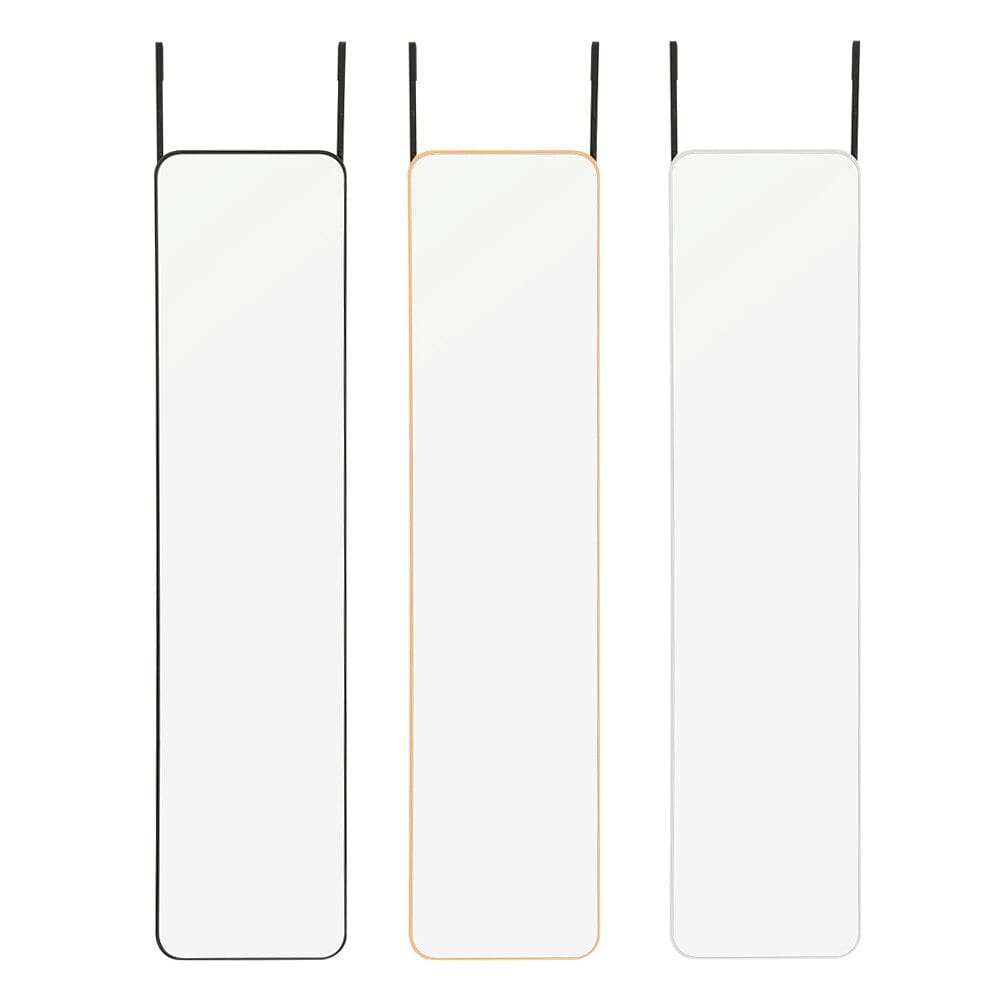 Full Length Mirror with Rounded Corners Door Hanging Living and Home