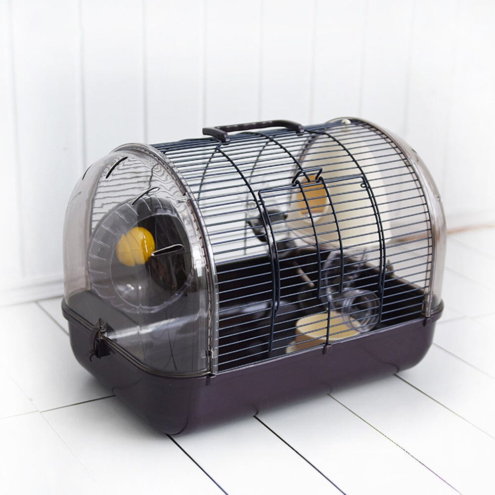 Crystal Hamster Cage: Stylish and Comfortable Outdoor Habitat Living and Home