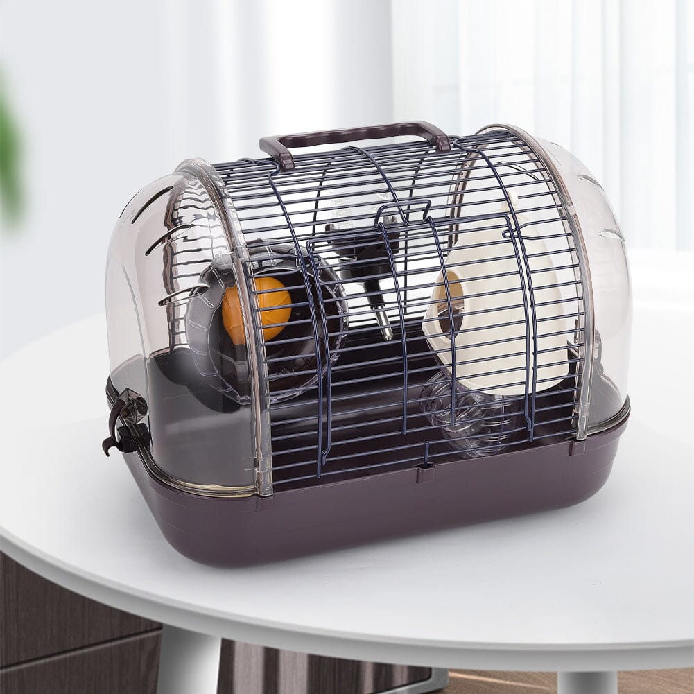 Crystal Hamster Cage: Stylish and Comfortable Outdoor Habitat Living and Home