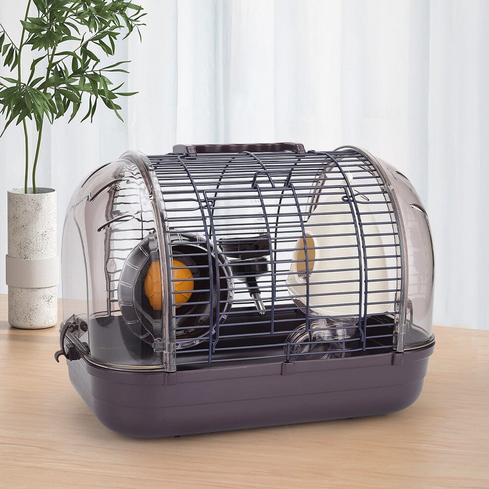 Crystal Hamster Cage: Stylish and Comfortable Outdoor Habitat Living and Home