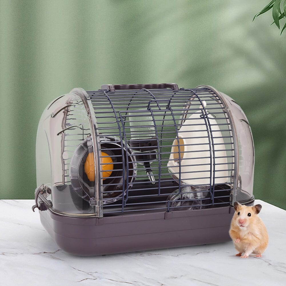 Crystal Hamster Cage: Stylish and Comfortable Outdoor Habitat Living and Home
