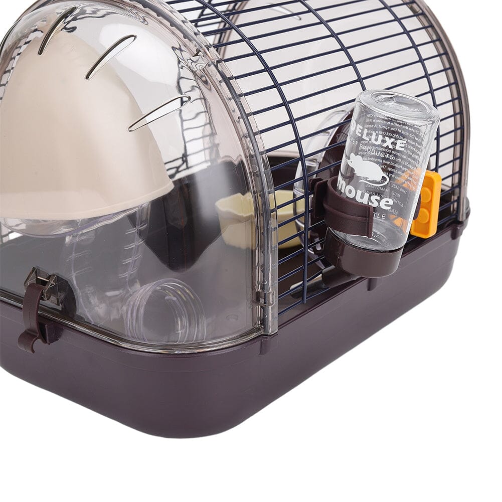 Crystal Hamster Cage: Stylish and Comfortable Outdoor Habitat Living and Home