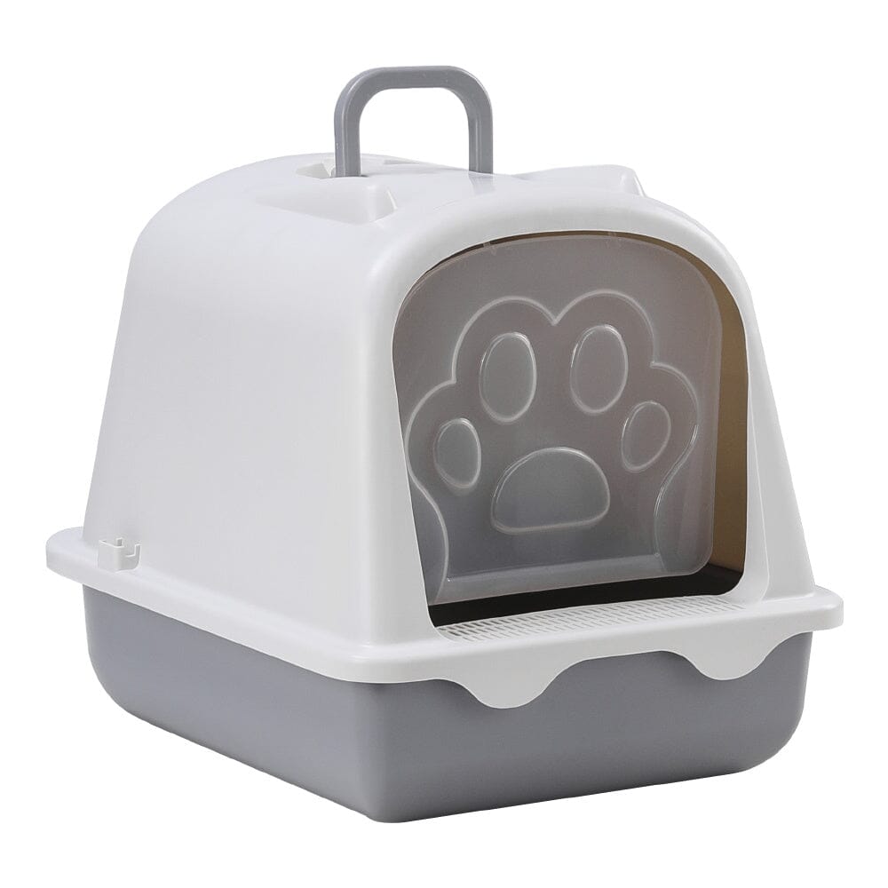 Large Enclosed Cat Litter Box: Odor Control and Spill Prevention Living and Home