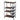 Sleek Black Microwave Rack with Four Tiers for Optimal Kitchen Organization Living and Home
