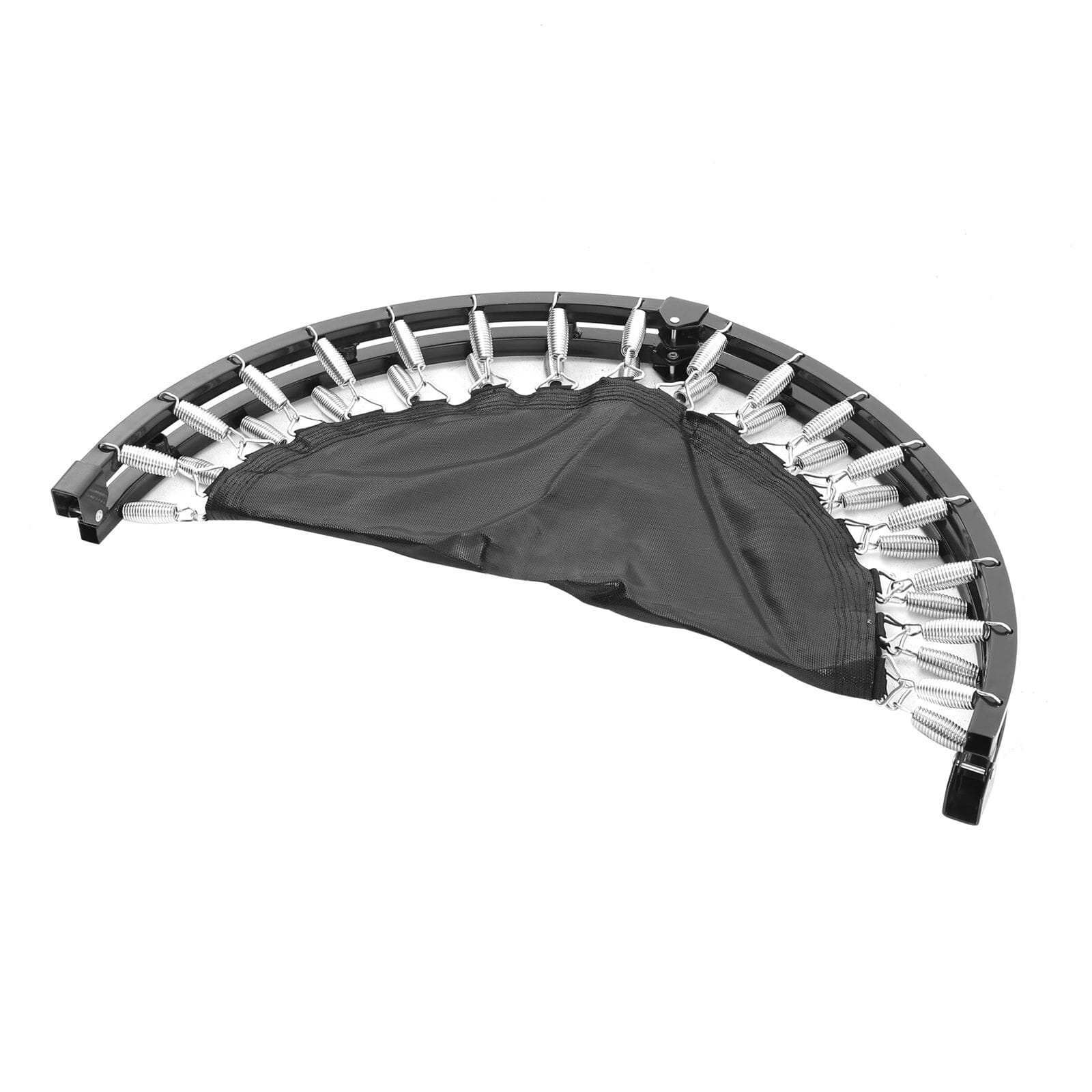 38 Inch Black Foldable Round Exercise Trampoline Trampolines Living and Home