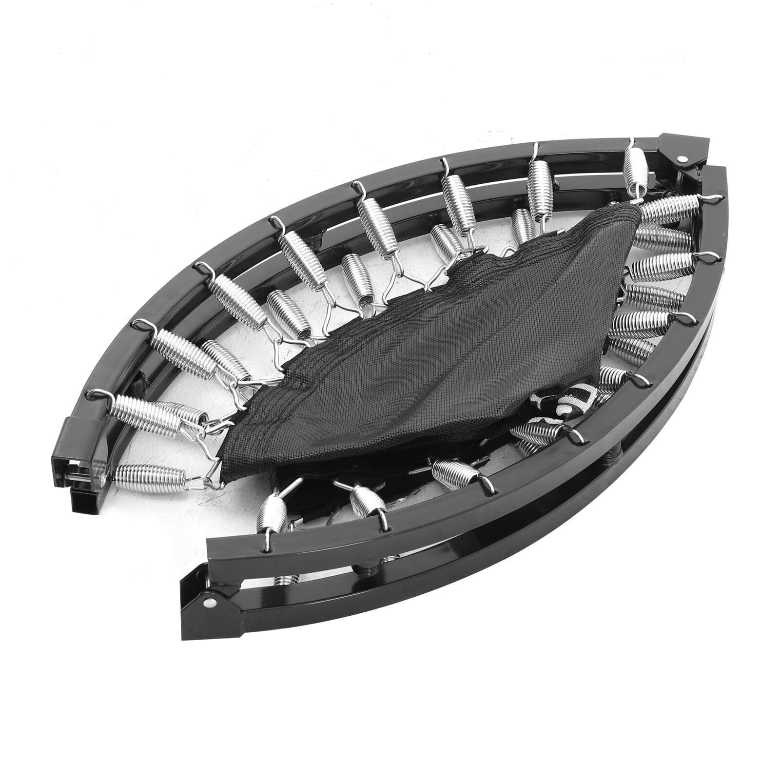 38 Inch Black Foldable Round Exercise Trampoline Trampolines Living and Home