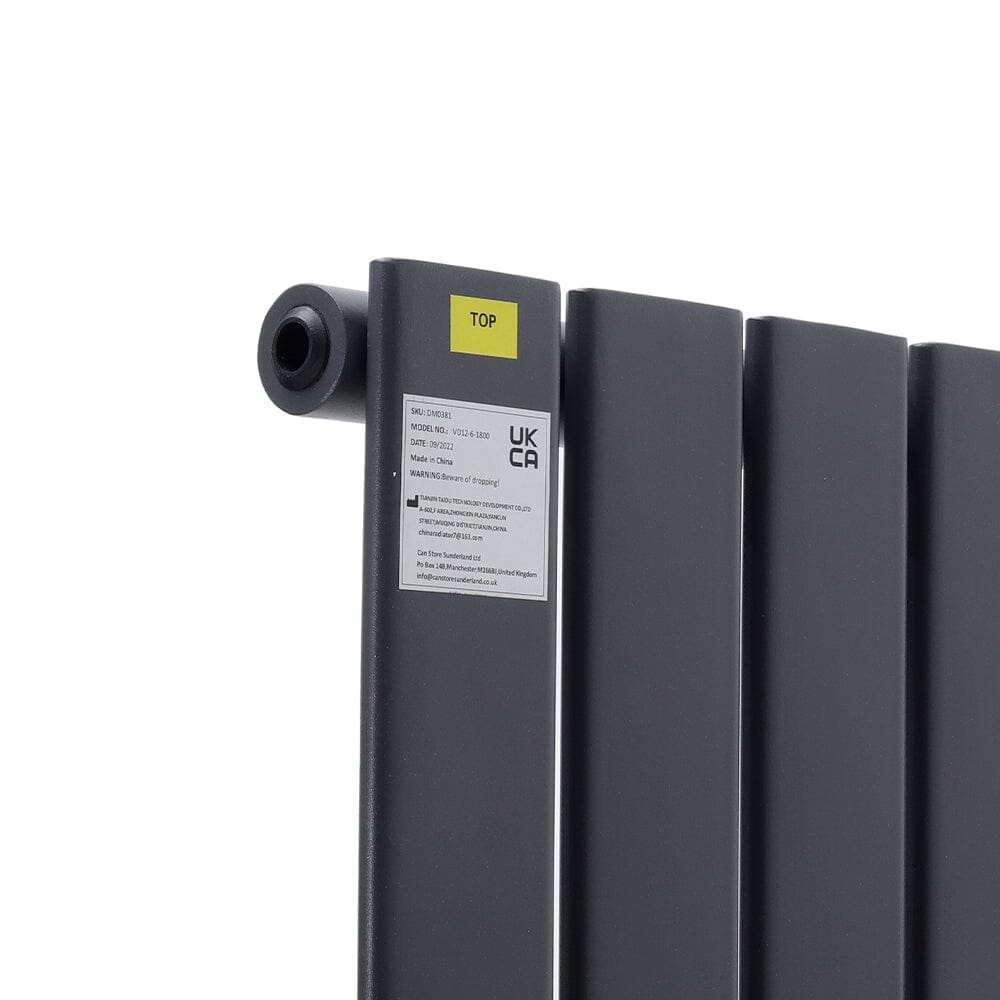 H 1.8m Vertical Panel Heater Tall Radiator with Single Panel Space Heaters Living and Home