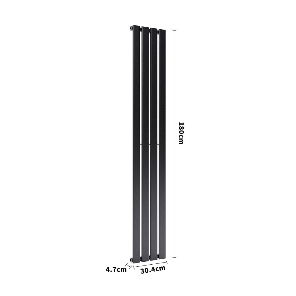 H 1.8m Vertical Panel Heater Tall Radiator with Single Panel Space Heaters Living and Home