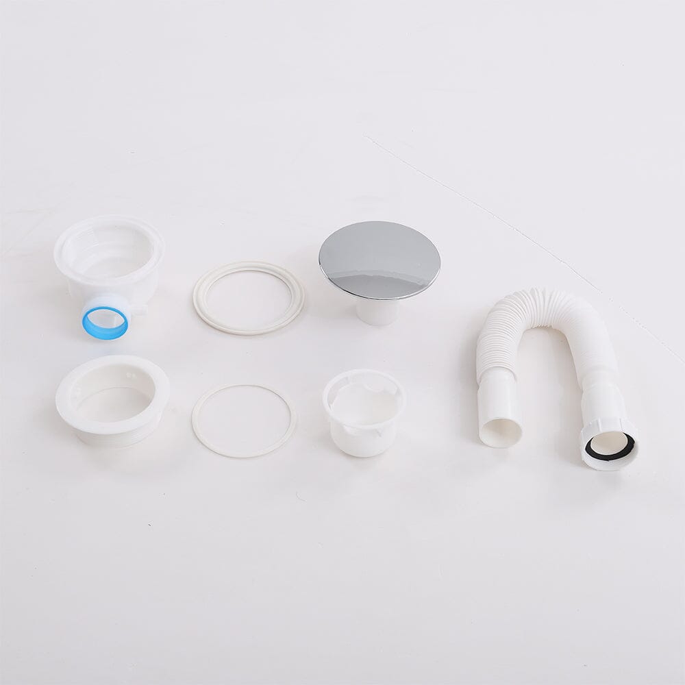 White Acrylic Shower Tray Leak-Proof Tray with Drain Shower Trays Living and Home