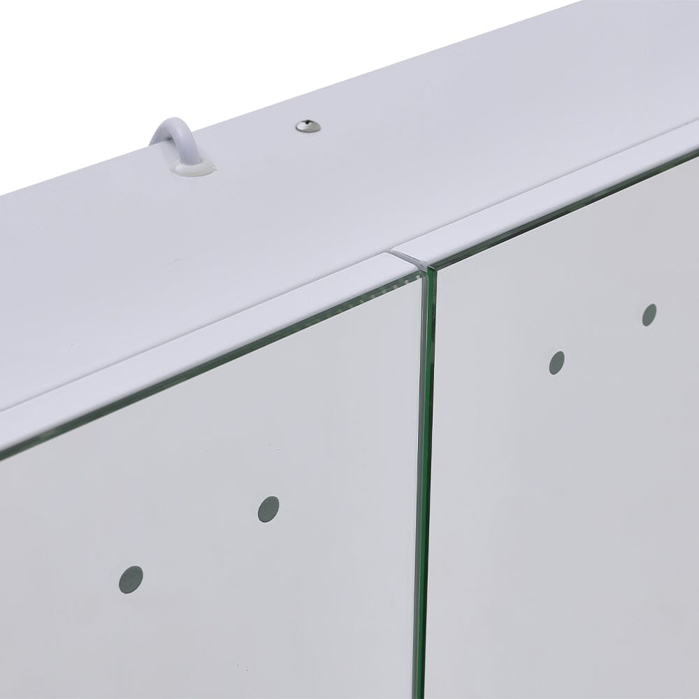 Morden Frameless Mirror Cabinet with LED Lighting Bathroom Mirror Cabinets Living and Home
