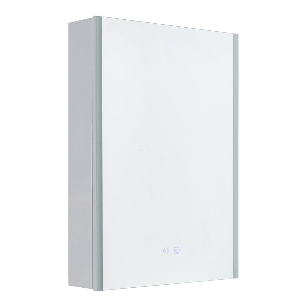 Mordern Frameless 1 Door LED Mirror Cabitnet Bathroom Mirror Cabinets Living and Home