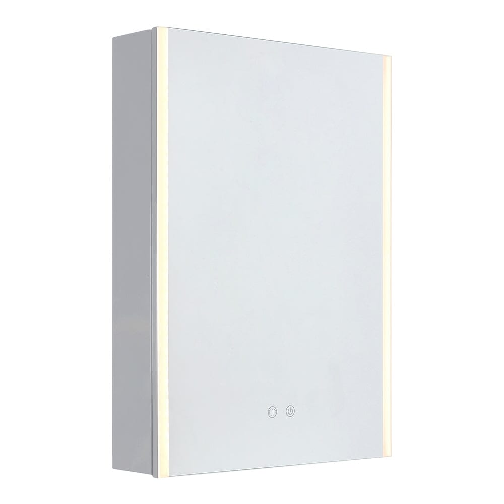 Mordern Frameless 1 Door LED Mirror Cabitnet Bathroom Mirror Cabinets Living and Home