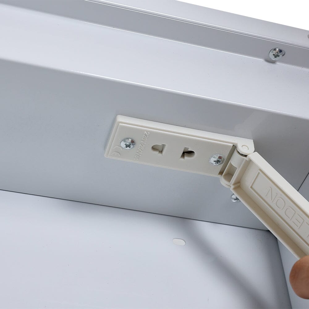 Mordern Frameless 1 Door LED Mirror Cabitnet Bathroom Mirror Cabinets Living and Home