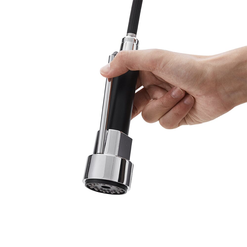 Kitchen Faucet with Pull Down Spring Spout and Pot Filler Kitchen Taps Living and Home