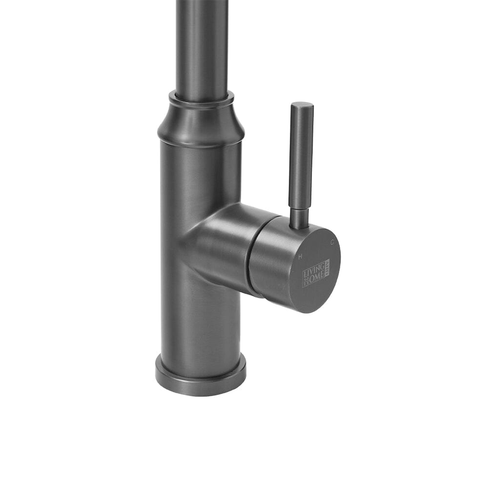 Single Handle Kitchen Faucet with Spring Spout Kitchen Taps Living and Home