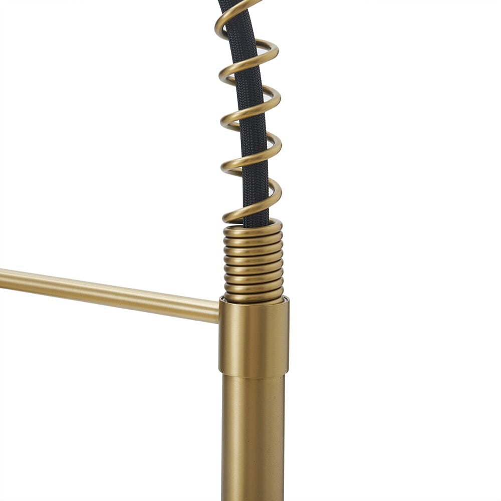 Single Handle Kitchen Faucet with Spring Spout Kitchen Taps Living and Home