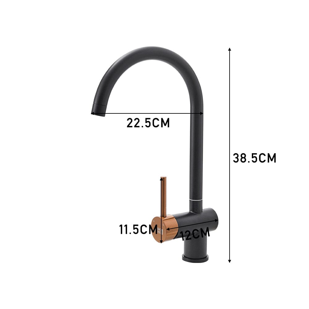 Single Black Handle Kitchen Bar Faucet Kitchen Taps Living and Home