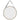 Round Metal LED Mirror with Hanging Strap Bathroom Mirrors Living and Home