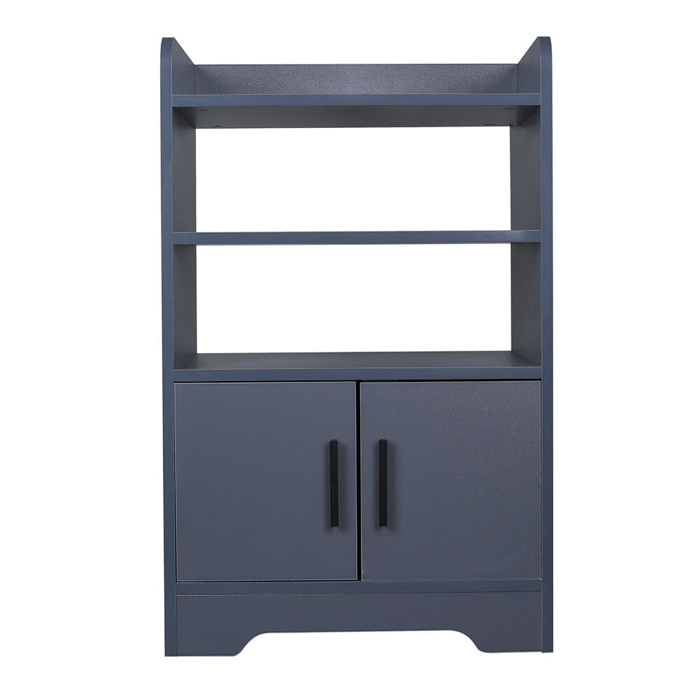 80cm H Contemporary Wooden Sideboard Cabinet with Open Storage Cabinets Living and Home