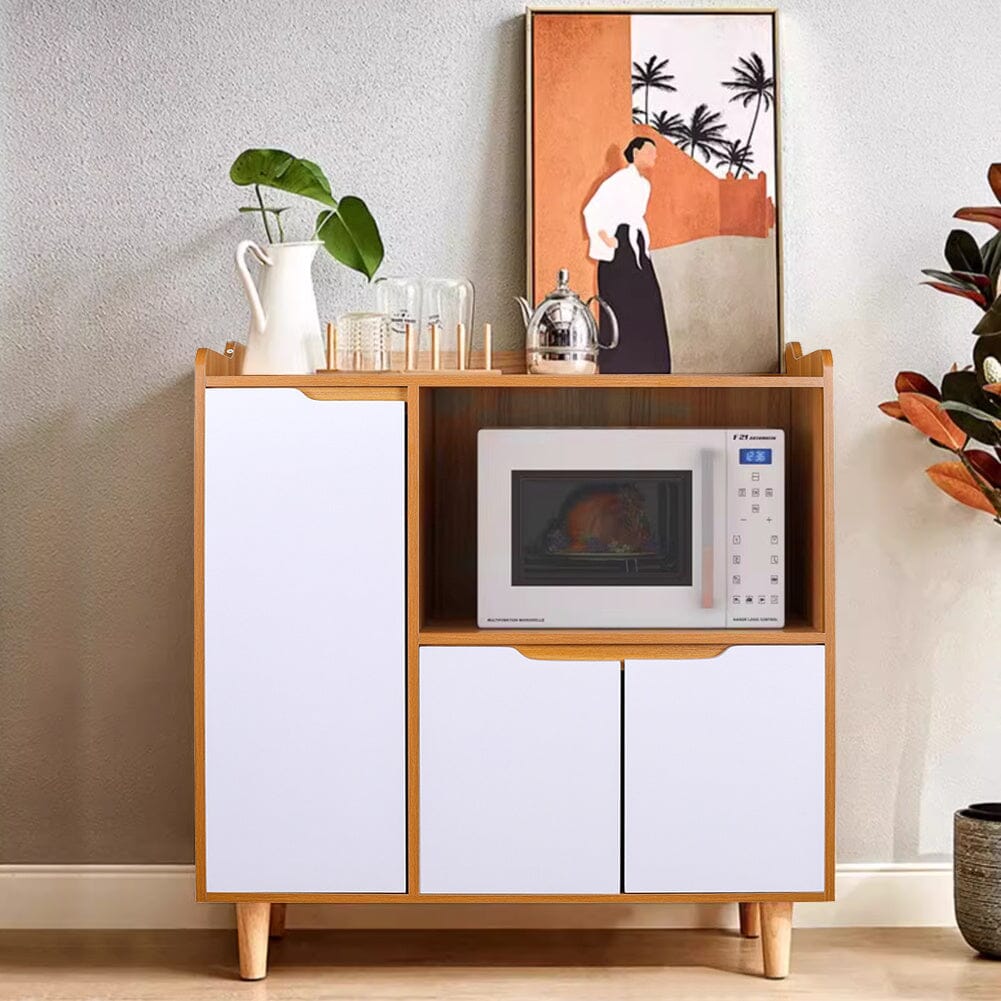 Contemporary Home Sideboard Cabinet with Storage Living and Home