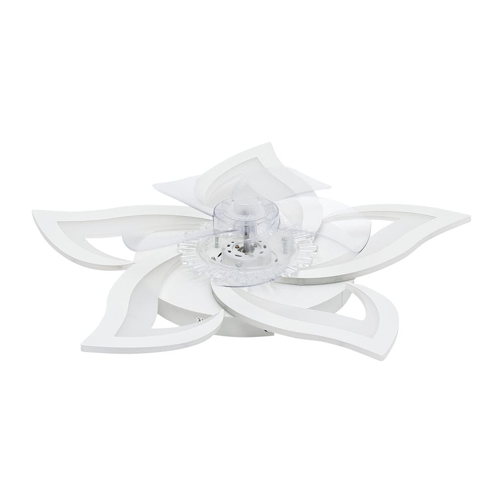 Flower Shape LED Ceiling Fan Light Living and Home
