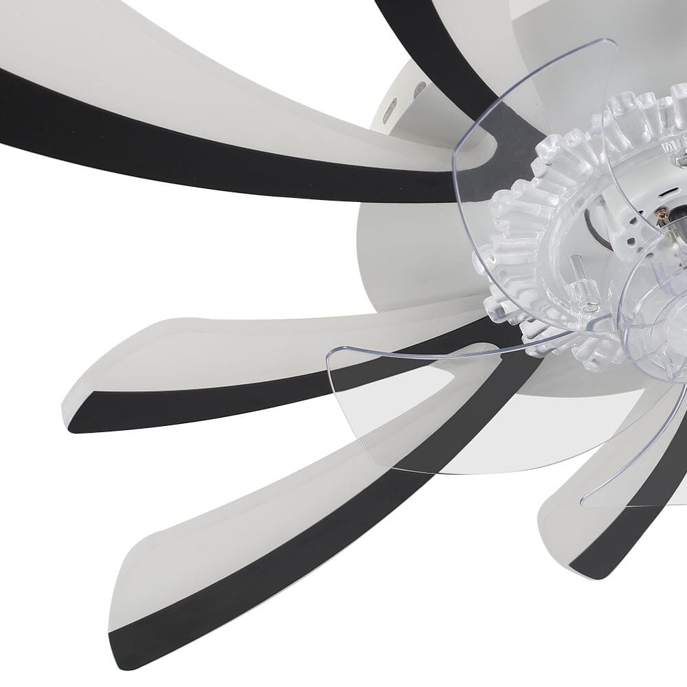 78cm Dia. Acrylic Creative Ceiling Fan with LED Lights Ceiling Fans Living and Home