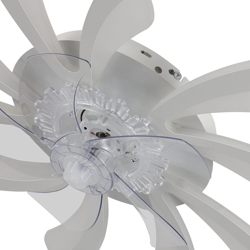 78cm Dia. Acrylic Creative Ceiling Fan with LED Lights Ceiling Fans Living and Home