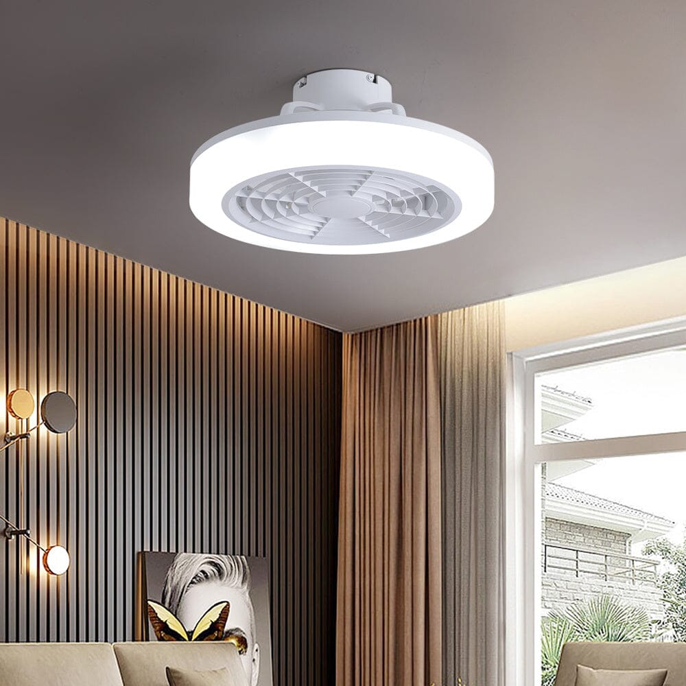 18inch Round Acrylic LED Ceiling Light Fan Living and Home