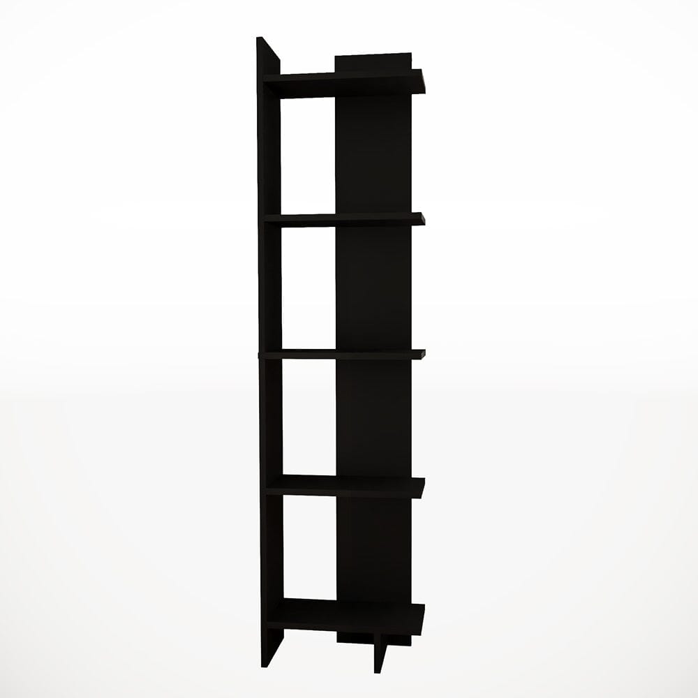 5 Tier Bookshelf Shelf Storage Shelving Unit Corner Rack Display Stand Shelves & Racks Living and Home