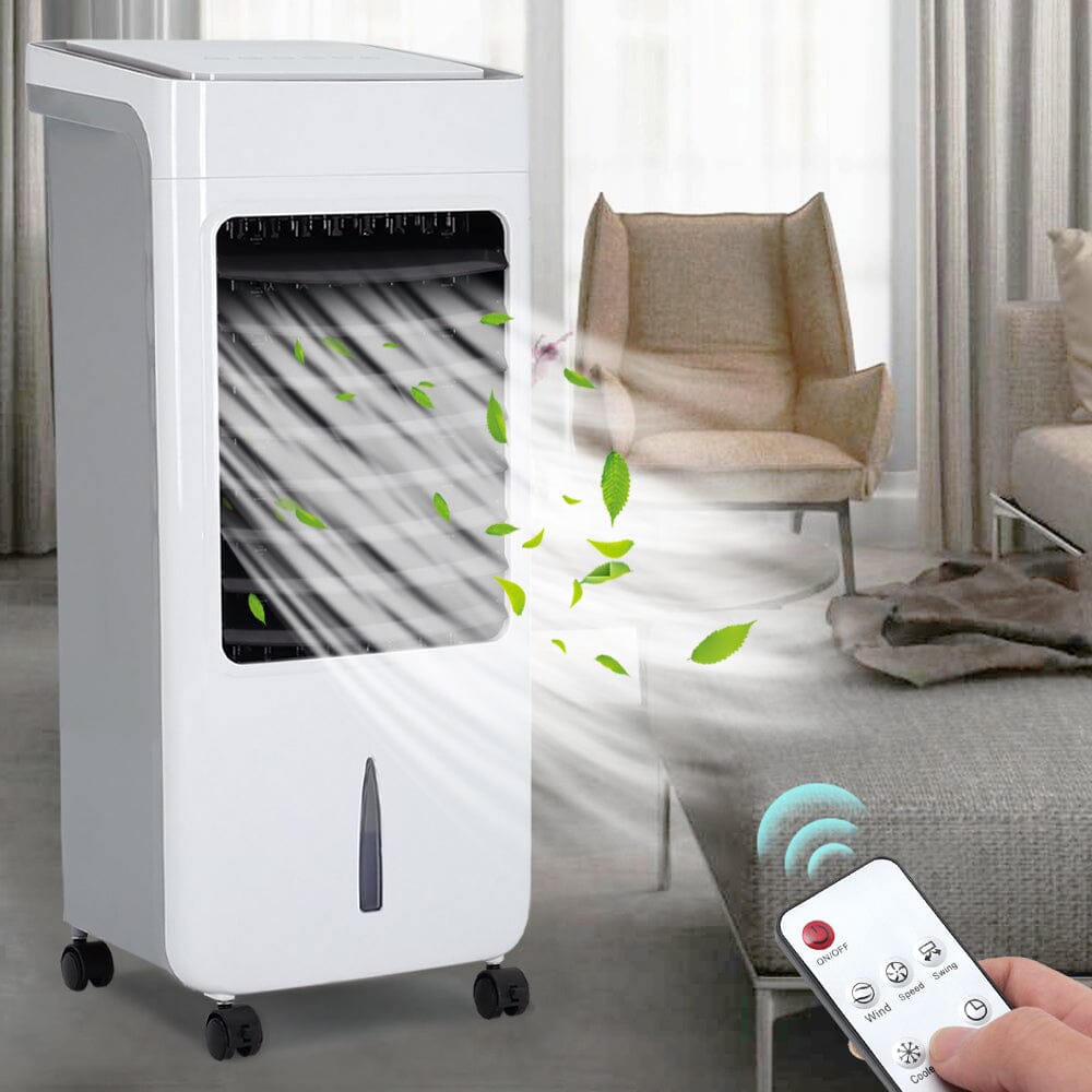 69cm H 6L Multifunctional Anion Air Conditioner 80W Cooling Power Portable Air Conditioners Living and Home