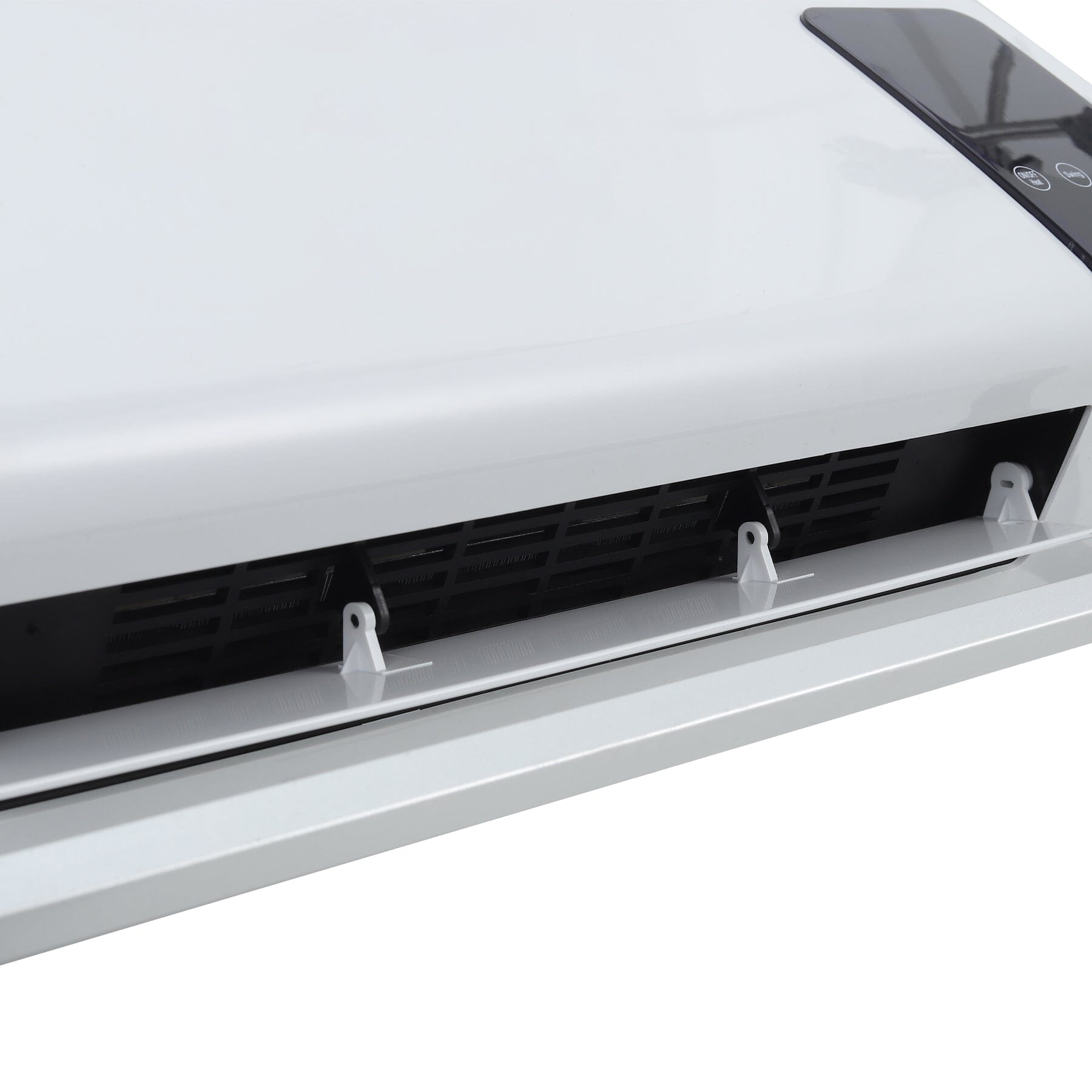 Wall Mounted White Electric Heater with Remote Control Space Heaters Living and Home