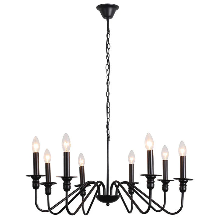 Vintage Style Candle Pendant Light Living and Home