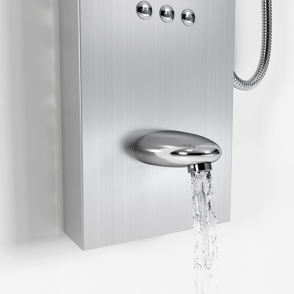 Shower Panel Tower System Bathroom with Hand Shower Water Heaters Living and Home