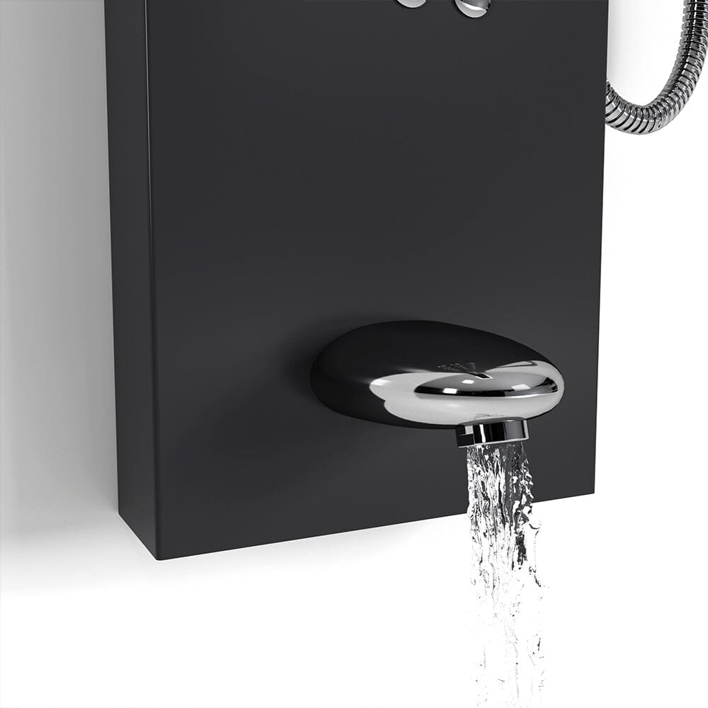 5 Function LED Display Shower Panel Shower System with Hand Shower Head Shower Systems Living and Home