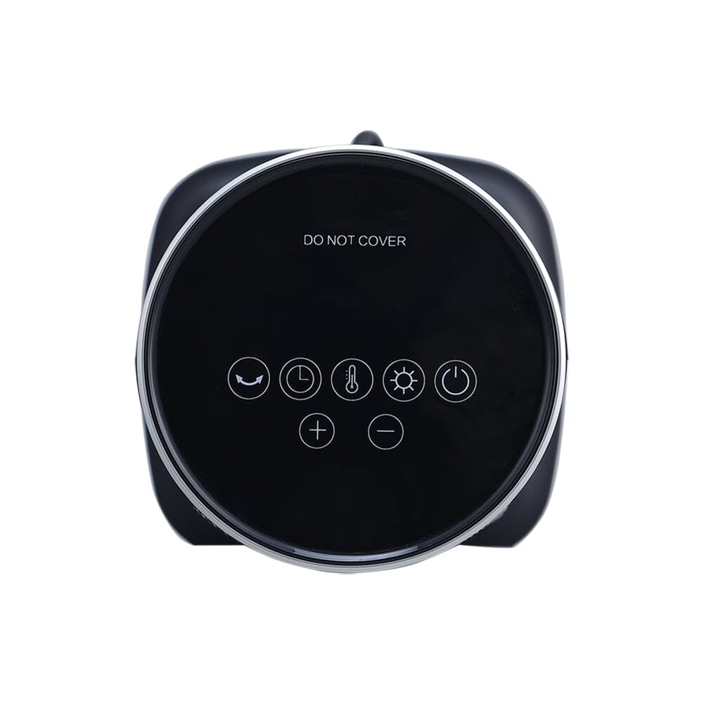 Intellectual Black Electric PTC Ceramic Heater with Remote Control Freestanding Patio Heaters Living and Home