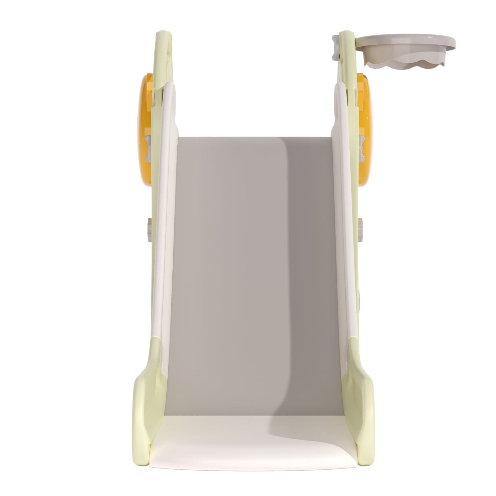 Toddler Slide with Basketball Hoop for Indoor Outdoor Swing & Slide Living and Home
