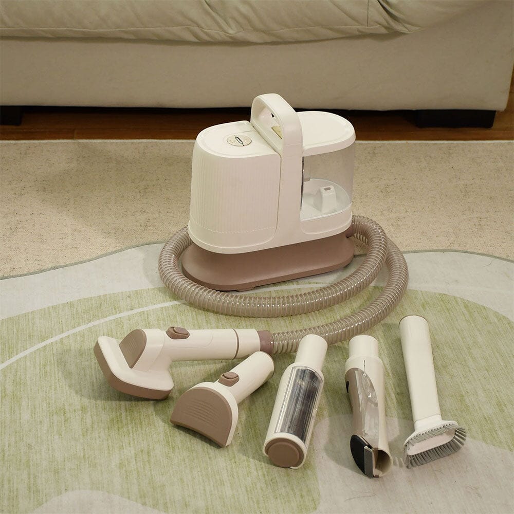 6 in 1 Pet Grooming Kit Vacuum with Brushes Comb Pet Grooming Living and Home