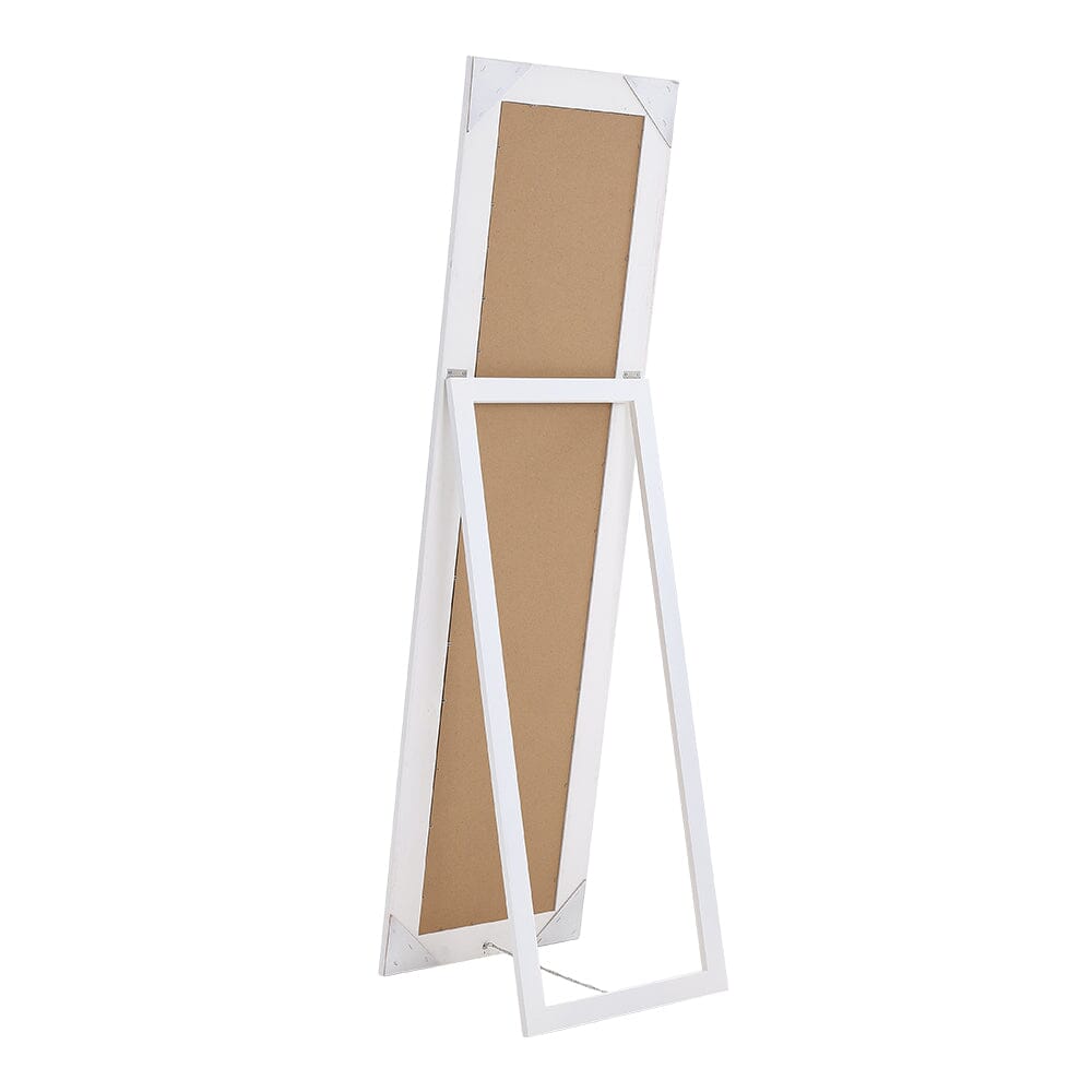 150cm H Modern White Framed Full Length Mirror Wood Beveled Floor Mirror Full Length Mirrors Living and Home
