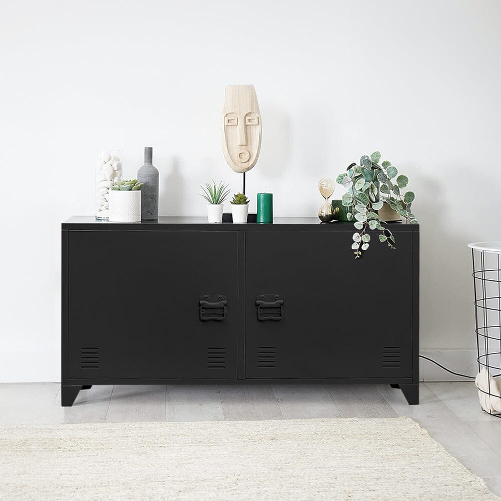 119cm W Metal File Cabinet with Shelves for Home and Office Cabinets Living and Home