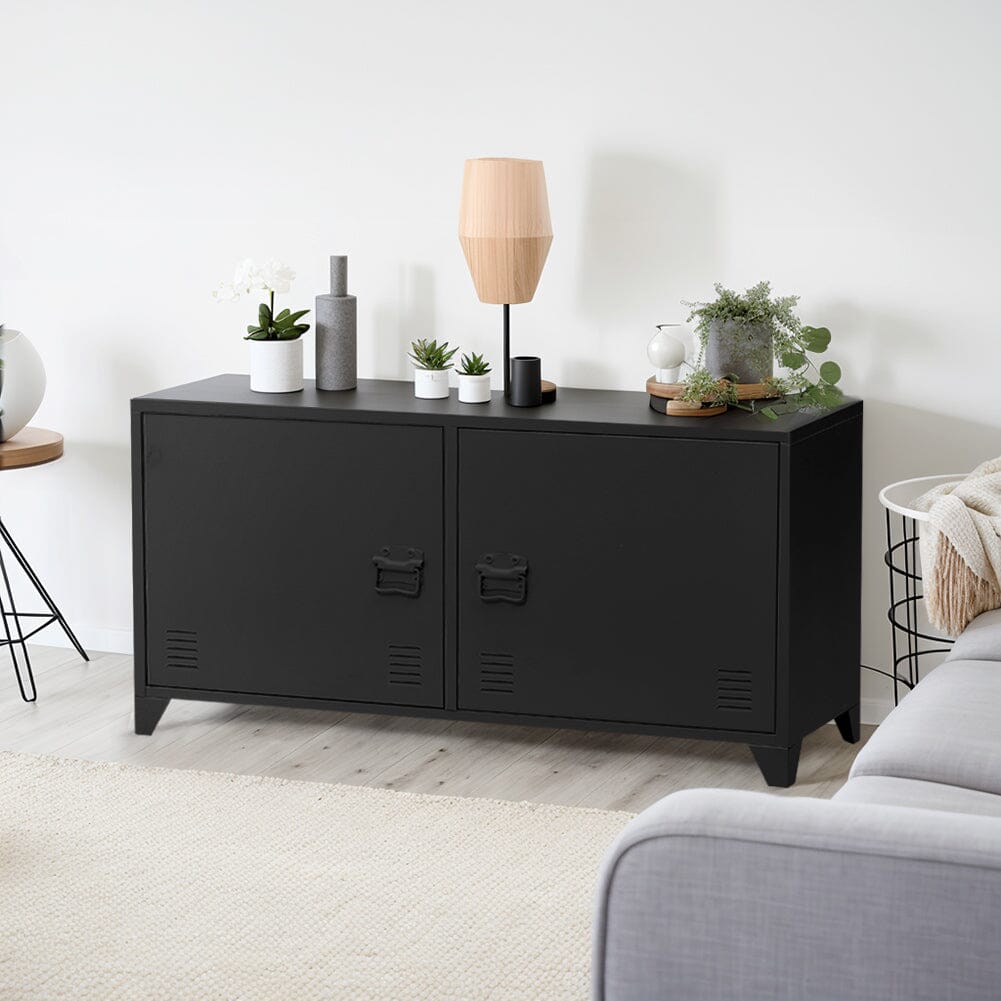 119cm W Metal File Cabinet with Shelves for Home and Office Cabinets Living and Home
