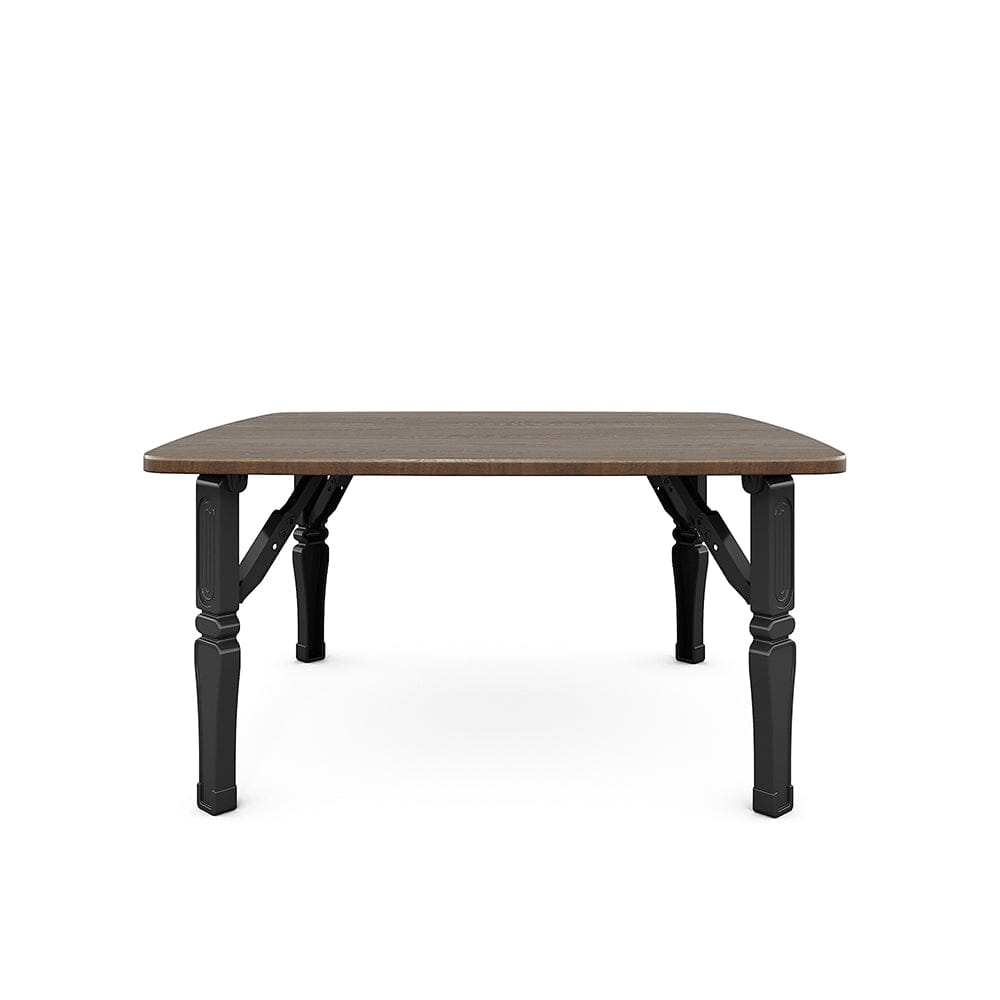 Contemporary Square Wooden Folding Coffee Table Coffee Tables Living and Home